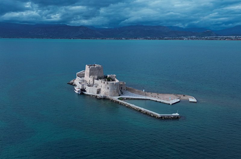 Bourtzi Fortress In Nafplio